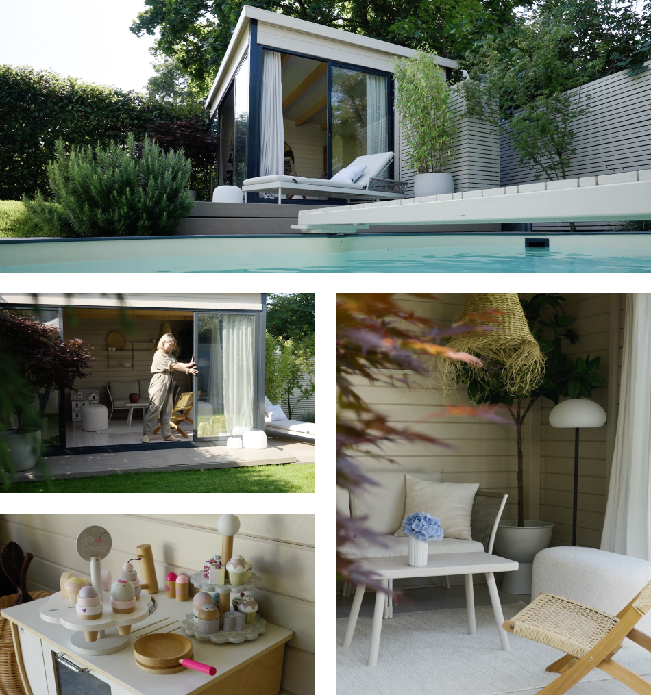 Detailansichten Poolhaus