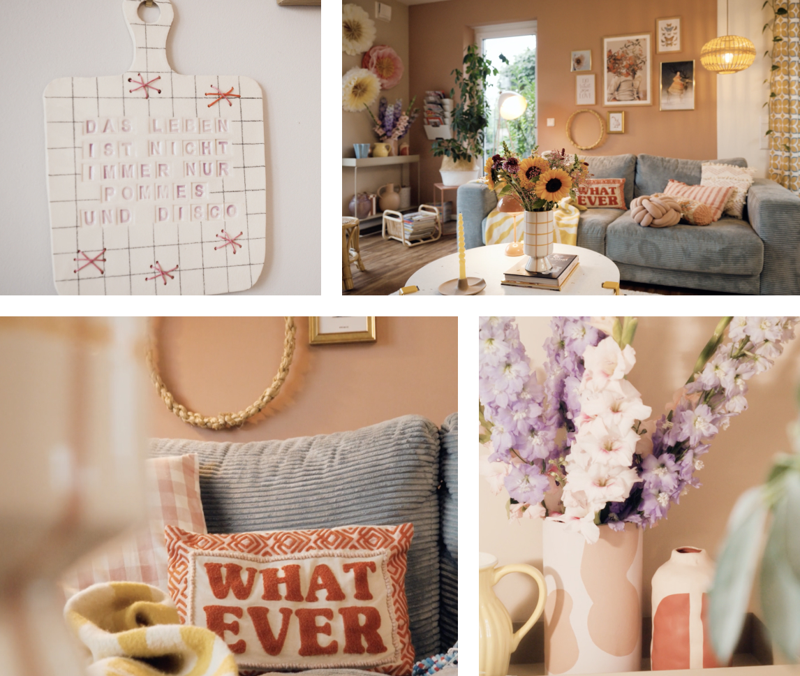 Wohnzimmer Detailaufnahmen