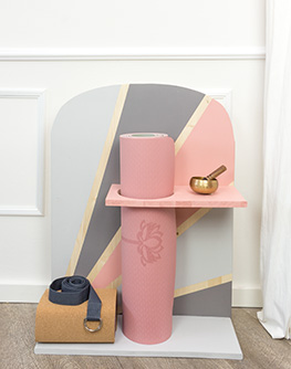 Yogamatten Halterung basteln