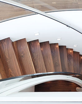 Holztreppe