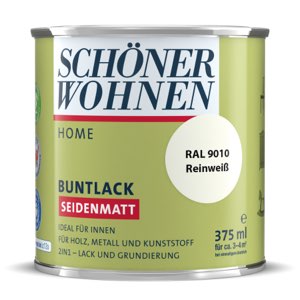 Buntlack Reinweiß