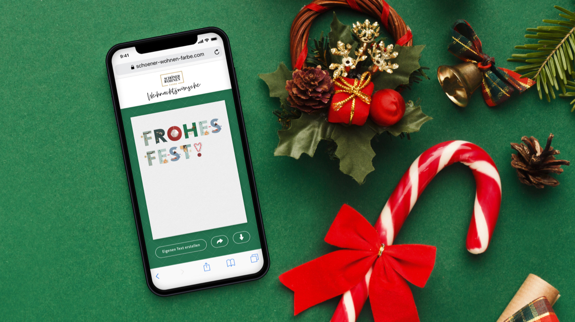 Zeit für Weihnachtswünsche