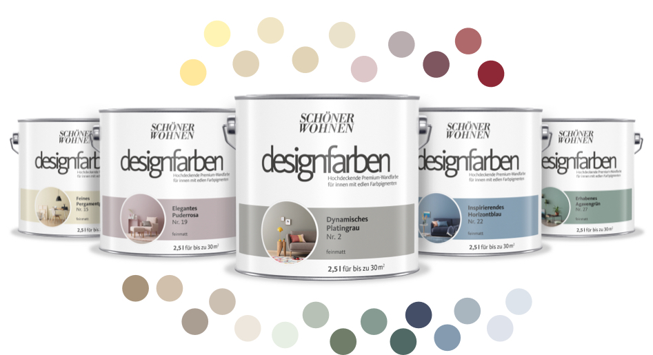 SCHÖNER WOHNEN Designfarben