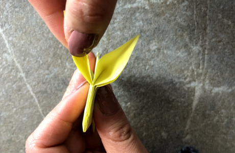 Anleitung Origami-Osterhase Step 12