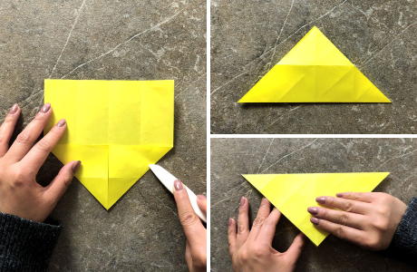 Anleitung Origami-Osterhase Step 2