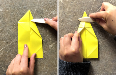Anleitung Origami-Osterhase Step 5