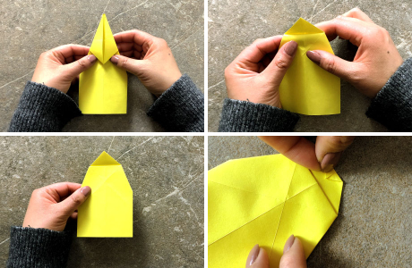 Anleitung Origami-Osterhase Step 6