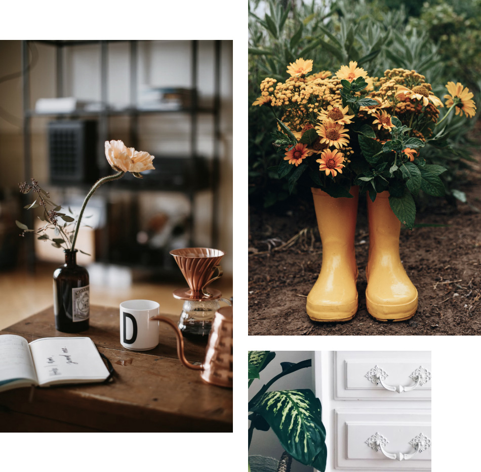 Verschiedene Upcycling Wohnideen