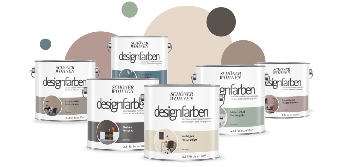 SCHÖNER-WOHNEN-Farbe Designfarben Sonderedition