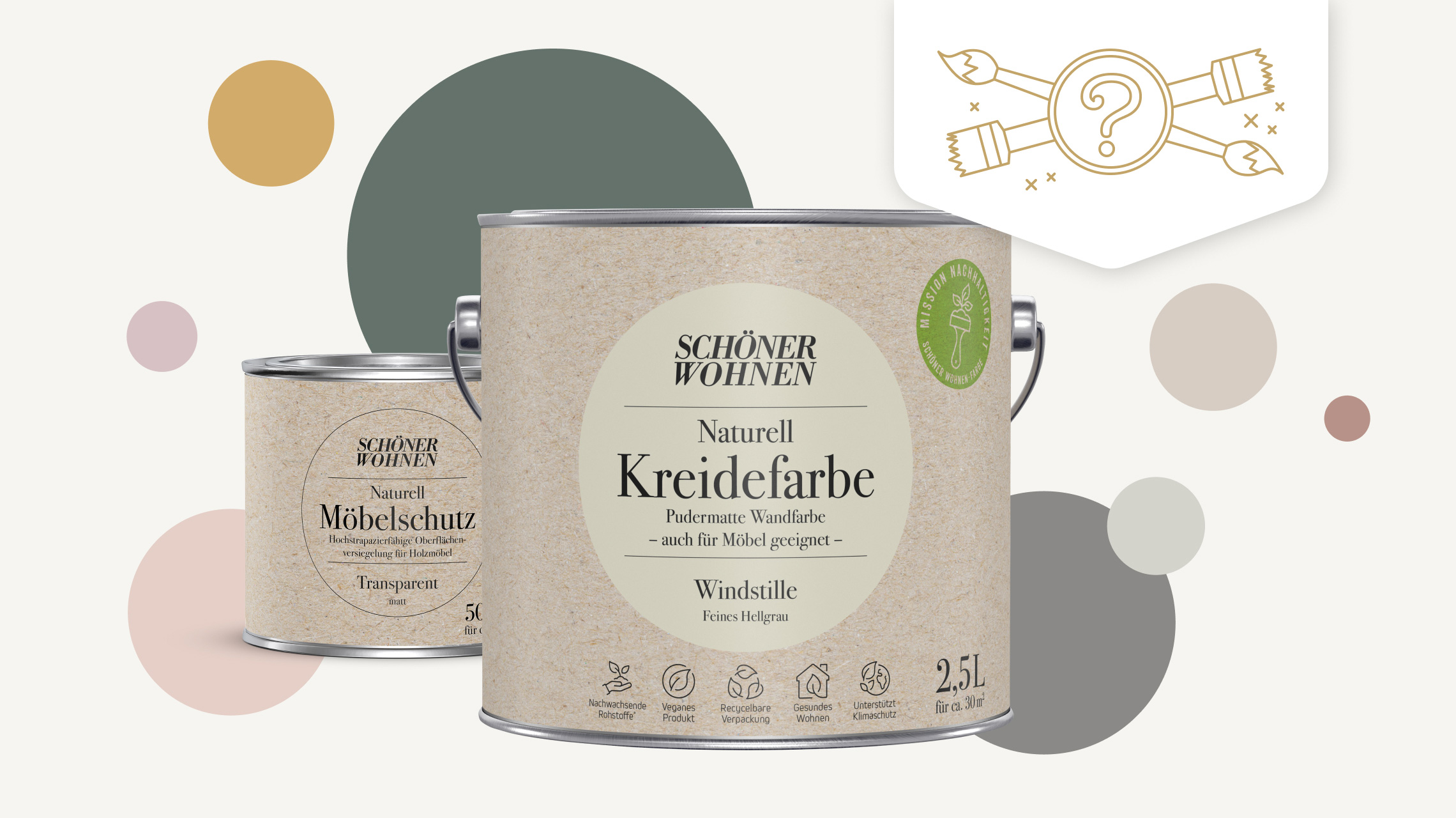 Gebinde Kreidefarbe 