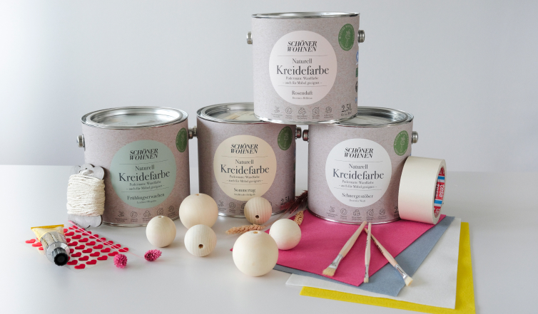Material für die DIY Osterhasenfamilie