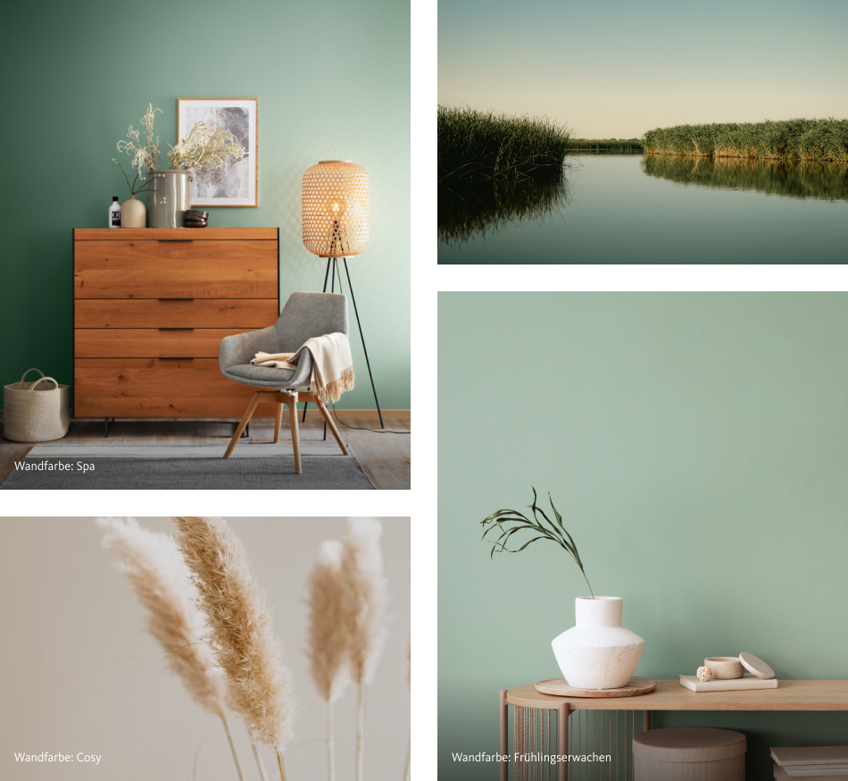 Farben von SCHÖNER-WOHNEN-Farbe zum Thema "See"