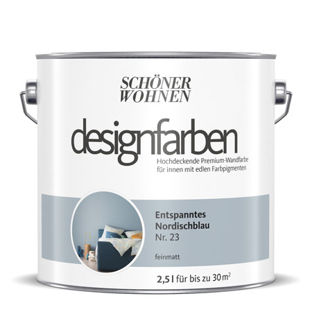 SCHÖHNER-WOHNEN-Farbe Designfarbe "Entspanntes Nordischblau"