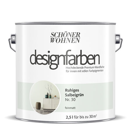 Ruhiges Salbeigrün