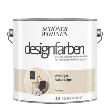 SCHÖNER-WOHNEN-Farbe Designfarben "Wohliges Naturbeige"
