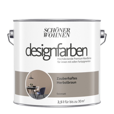 SCHÖNER-WOHNEN-Farbe Designfarben Zauberhaftes Herbstbraun