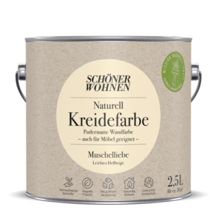 SCHÖNER-WOHNEN-Farbe Kreidefarbe "Muschelliebe"