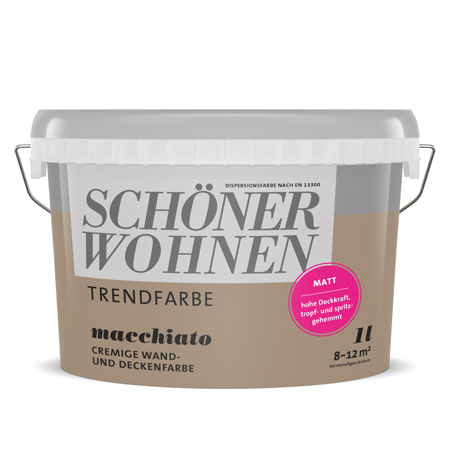 Trendfarbe Macchiato