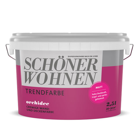 SCHÖNER-WOHNEN-Farbe Trendfarbe "Orchidee"