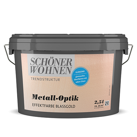SCHÖNER-WOHNEN-Farbe Trendstrukturen "Metall-Optik"