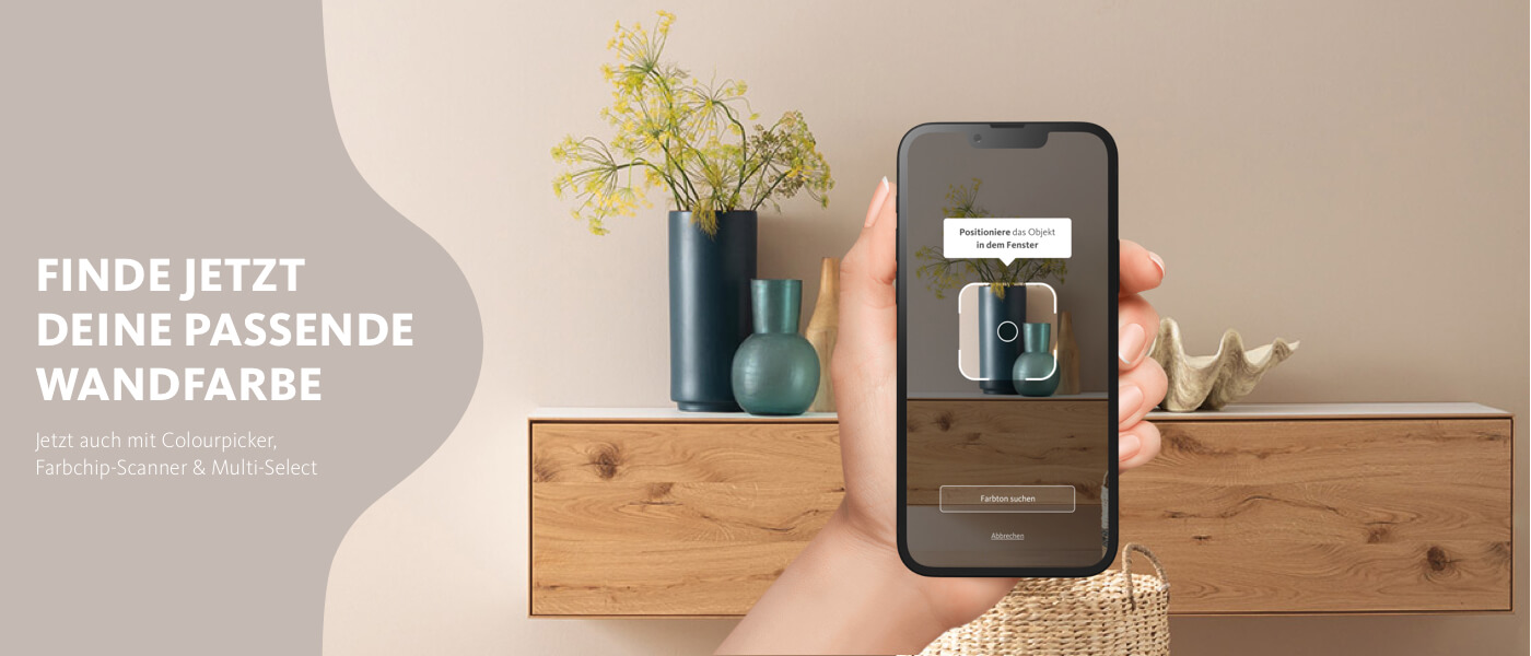 Die SCHÖNER WOHNEN Colour Designer App