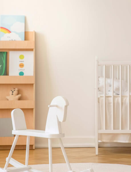 Blick ins Kinderzimmer