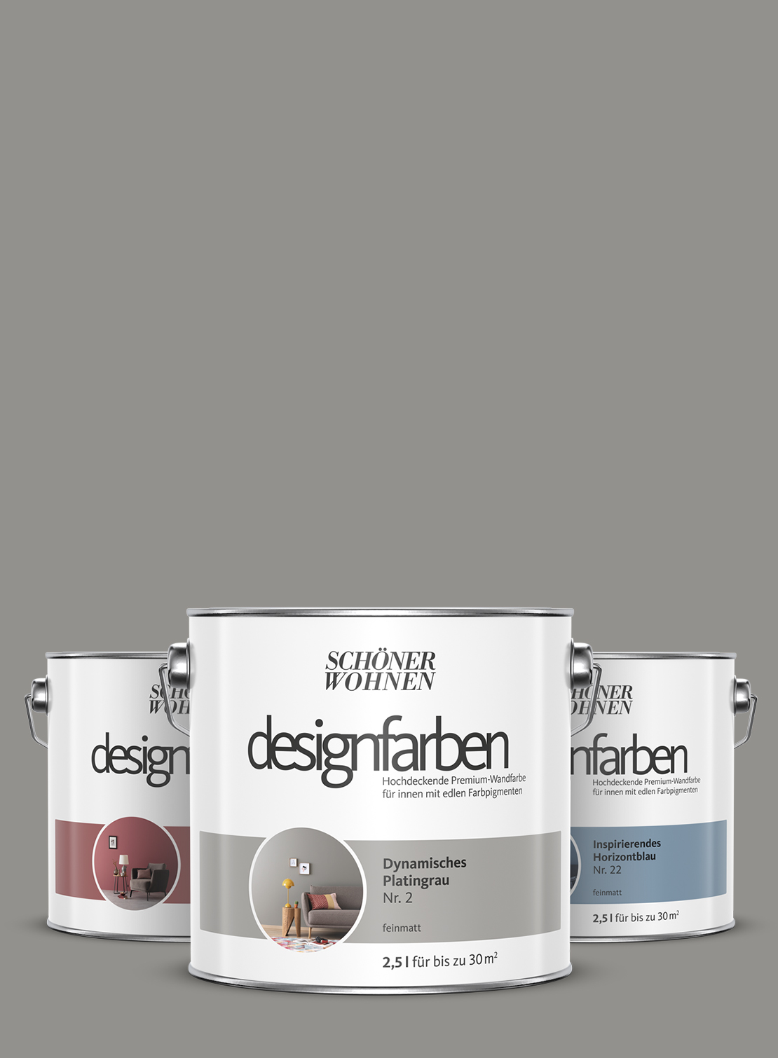 Übersicht Designfarben