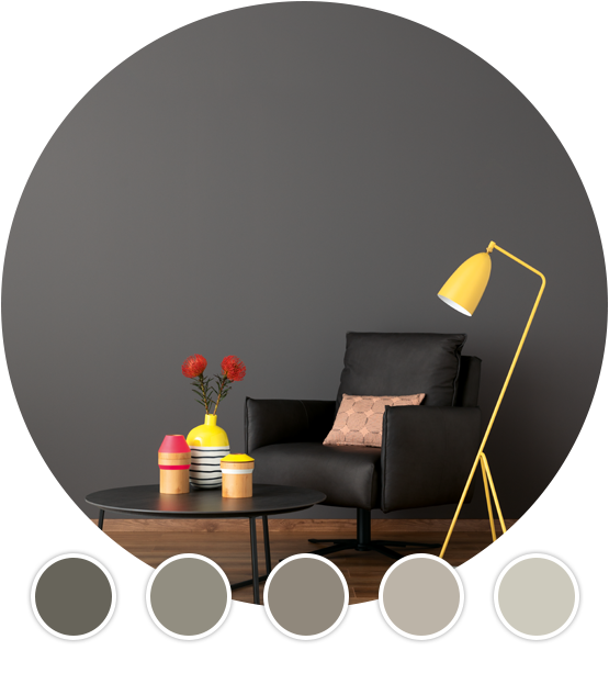 Designfarben Grautöne 