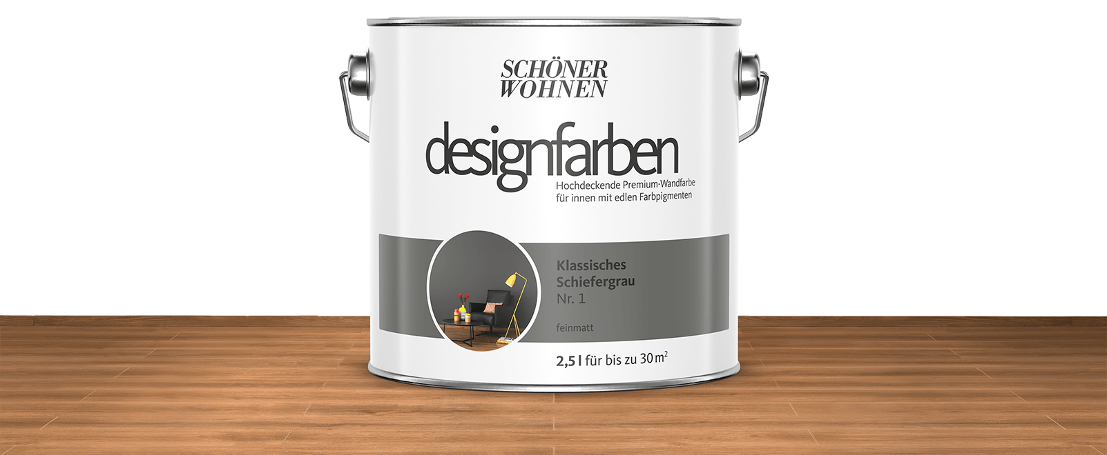 Designfarben Schiefergrau