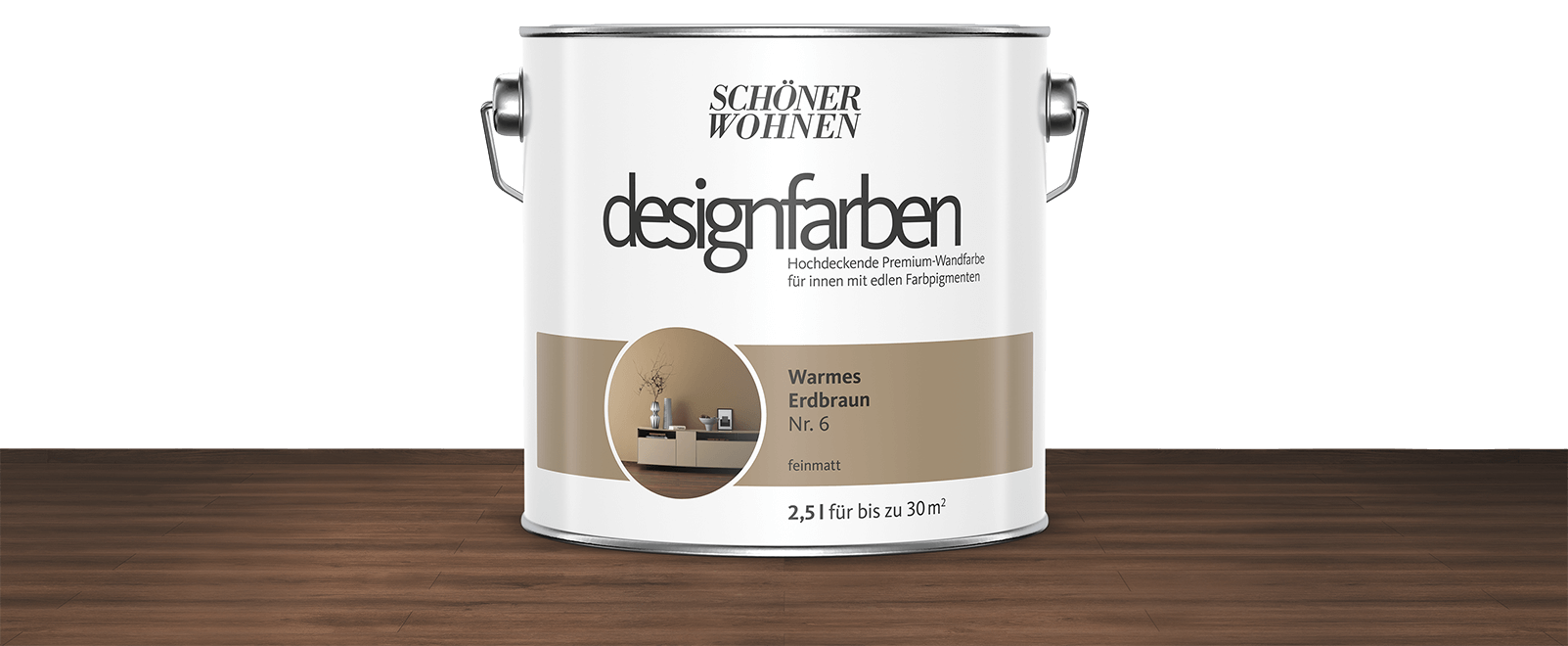 Designfarben Erdbraun