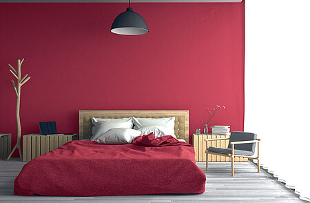 Schlafzimmer Honeymoon Red