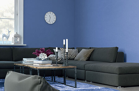 Graues Sofa