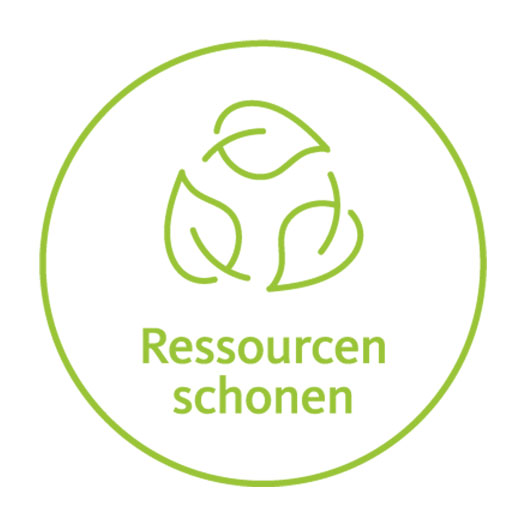 Ressourcen schonen